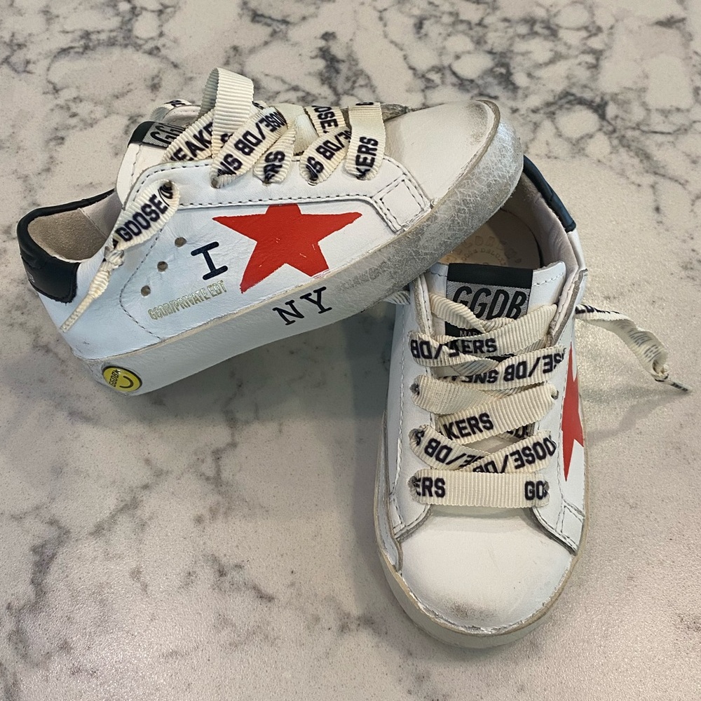 Limited edition kids golden goose sneakers